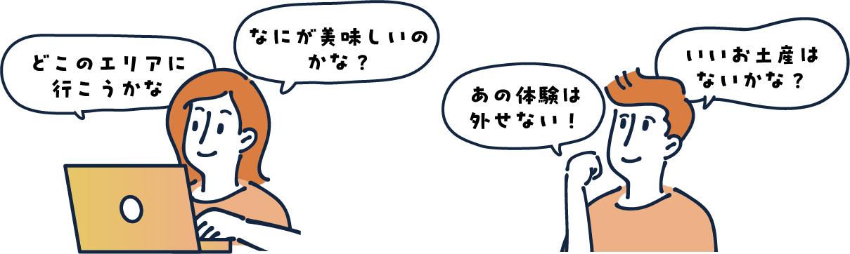 旅行者のカスタマージャーニーとSNSの画像